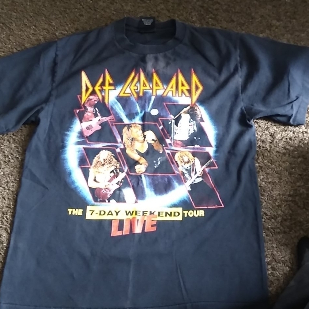 COPY - Def Leppard Leppard band tee vintage